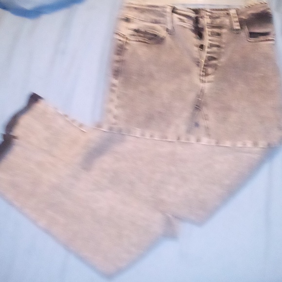 Zoë High Rise Skinny Ankle Cuffed Jeans - Picture 3 of 3